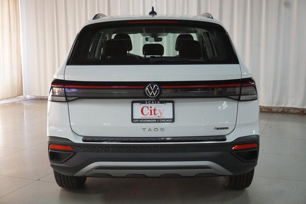 new 2025 Volkswagen Taos car, priced at $27,800