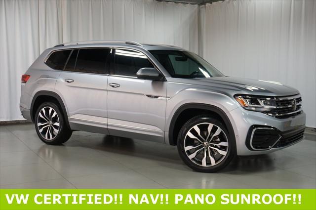 used 2022 Volkswagen Atlas car, priced at $34,500