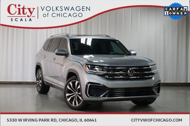 used 2022 Volkswagen Atlas car, priced at $34,500