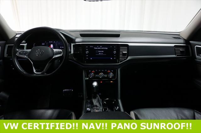 used 2022 Volkswagen Atlas car, priced at $34,500