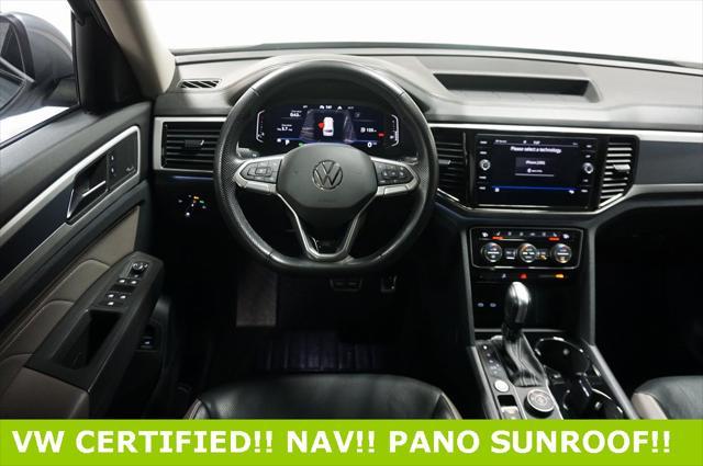 used 2022 Volkswagen Atlas car, priced at $34,500