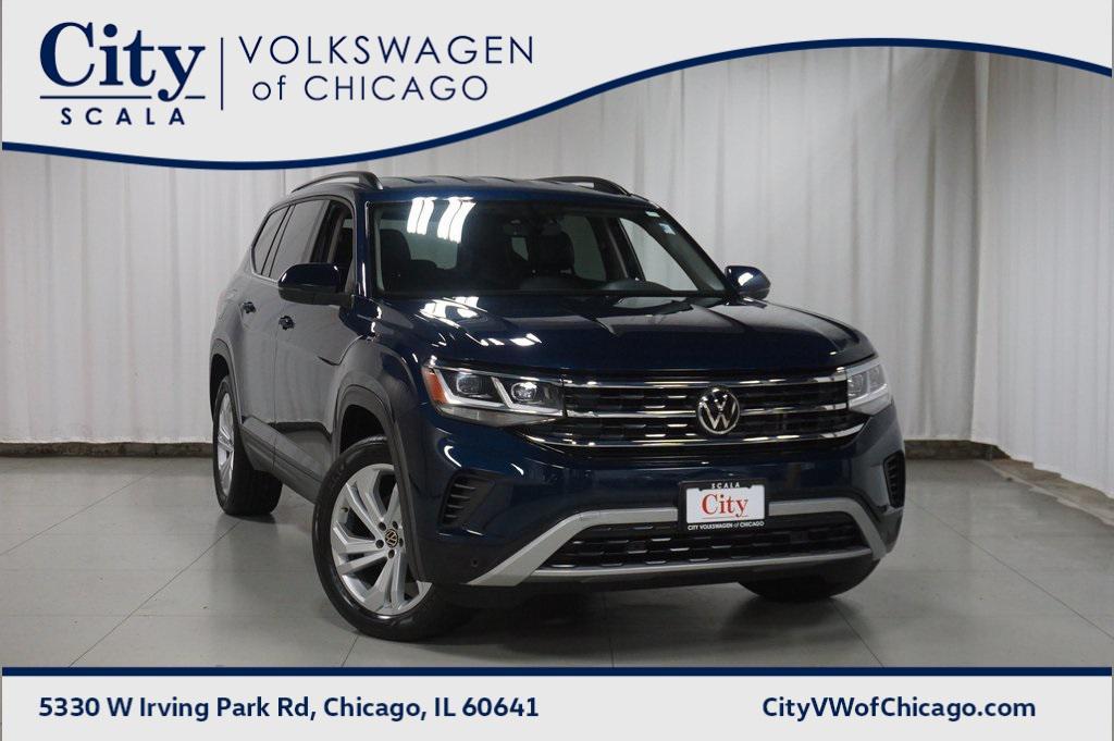 used 2022 Volkswagen Atlas car, priced at $29,490