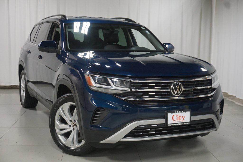 used 2022 Volkswagen Atlas car, priced at $29,490