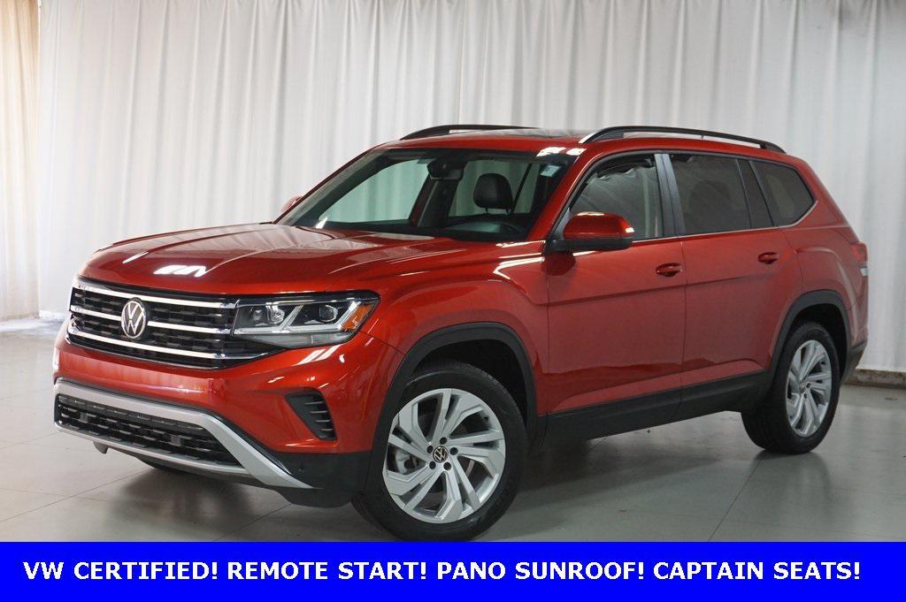 used 2022 Volkswagen Atlas car, priced at $27,990