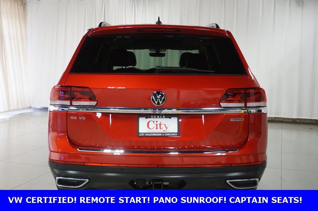 used 2022 Volkswagen Atlas car, priced at $27,990