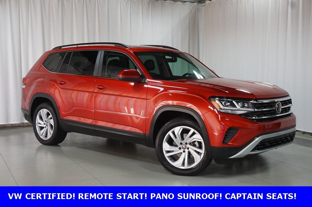used 2022 Volkswagen Atlas car, priced at $27,990