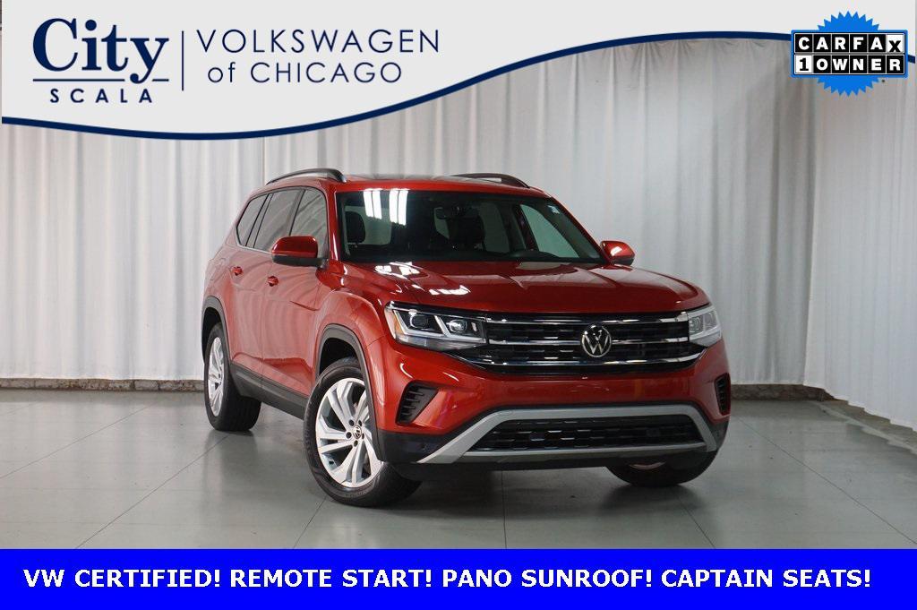 used 2022 Volkswagen Atlas car, priced at $28,990