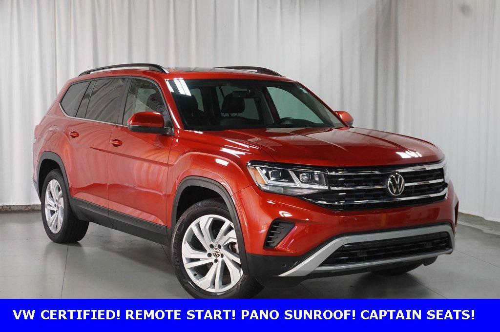used 2022 Volkswagen Atlas car, priced at $27,990