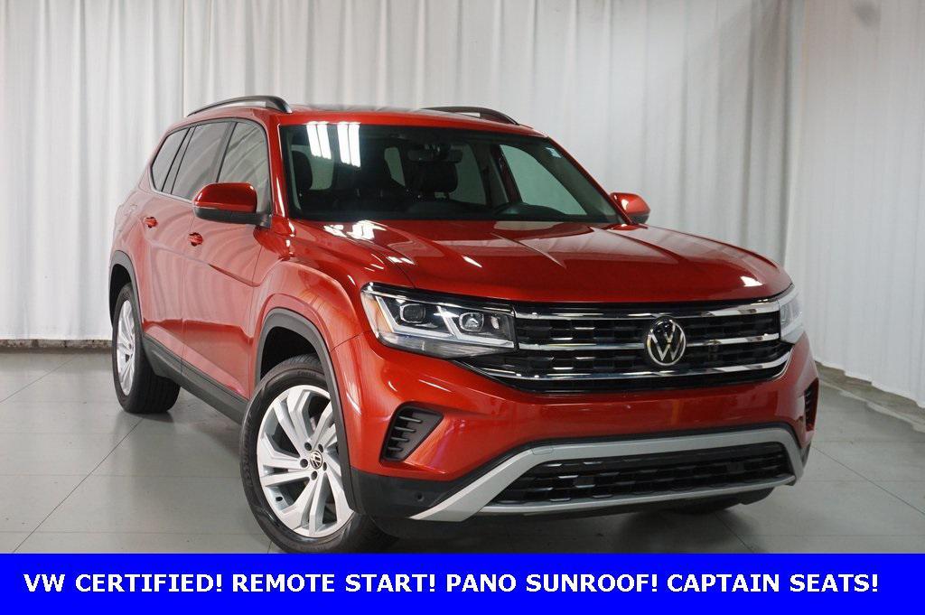 used 2022 Volkswagen Atlas car, priced at $27,990