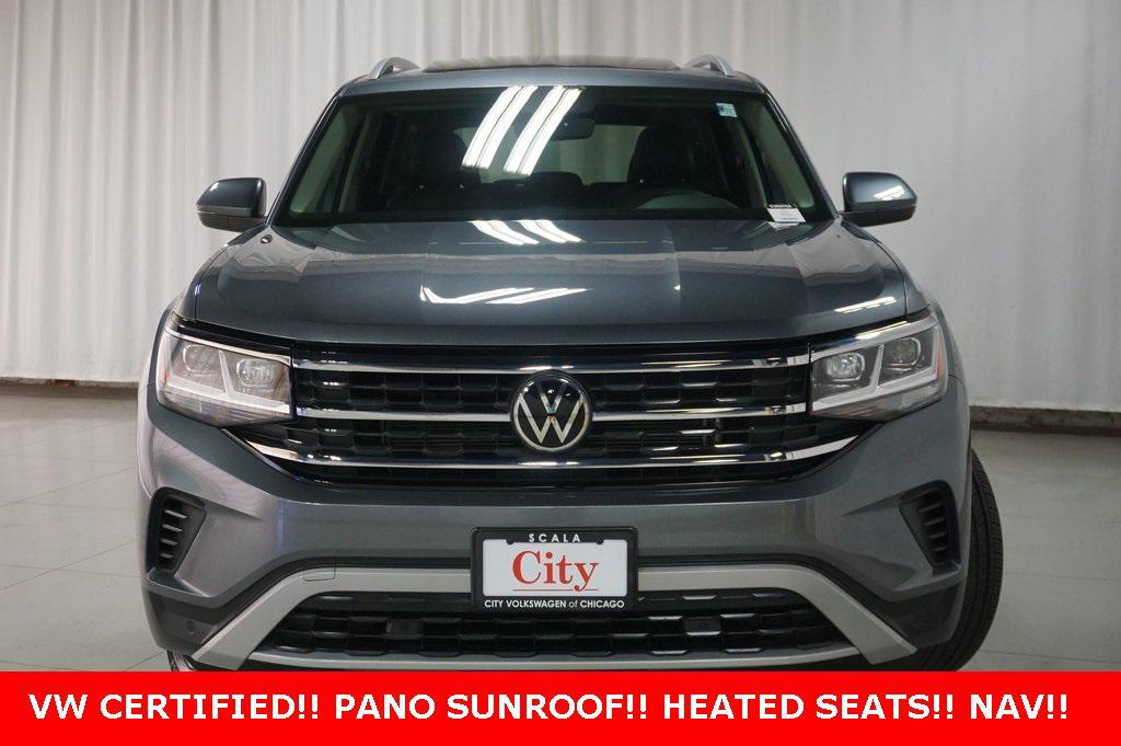 used 2022 Volkswagen Atlas car, priced at $31,990