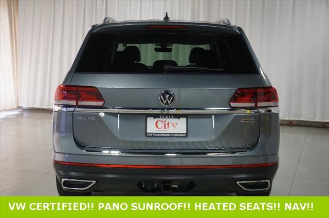 used 2022 Volkswagen Atlas car, priced at $35,740