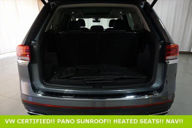 used 2022 Volkswagen Atlas car, priced at $35,740