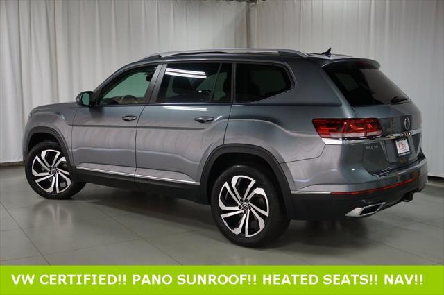 used 2022 Volkswagen Atlas car, priced at $35,740