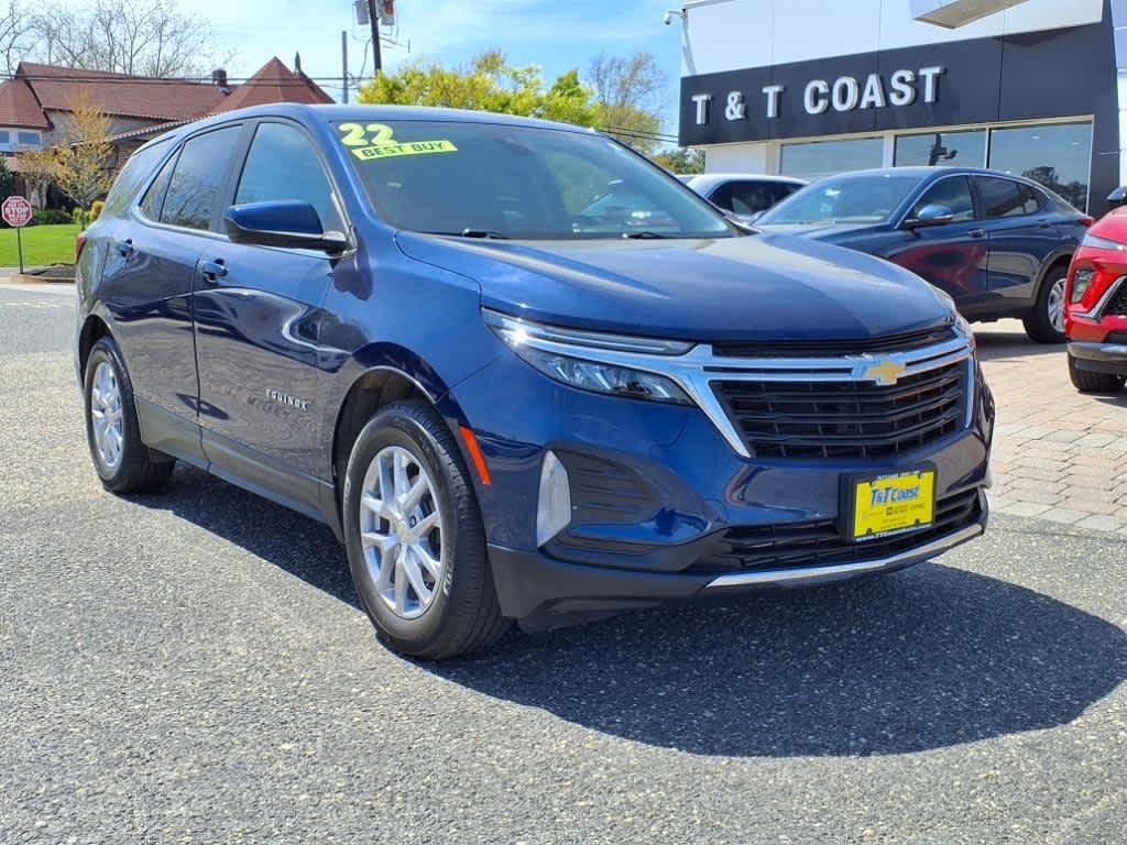 used 2022 Chevrolet Equinox car, priced at $18,935