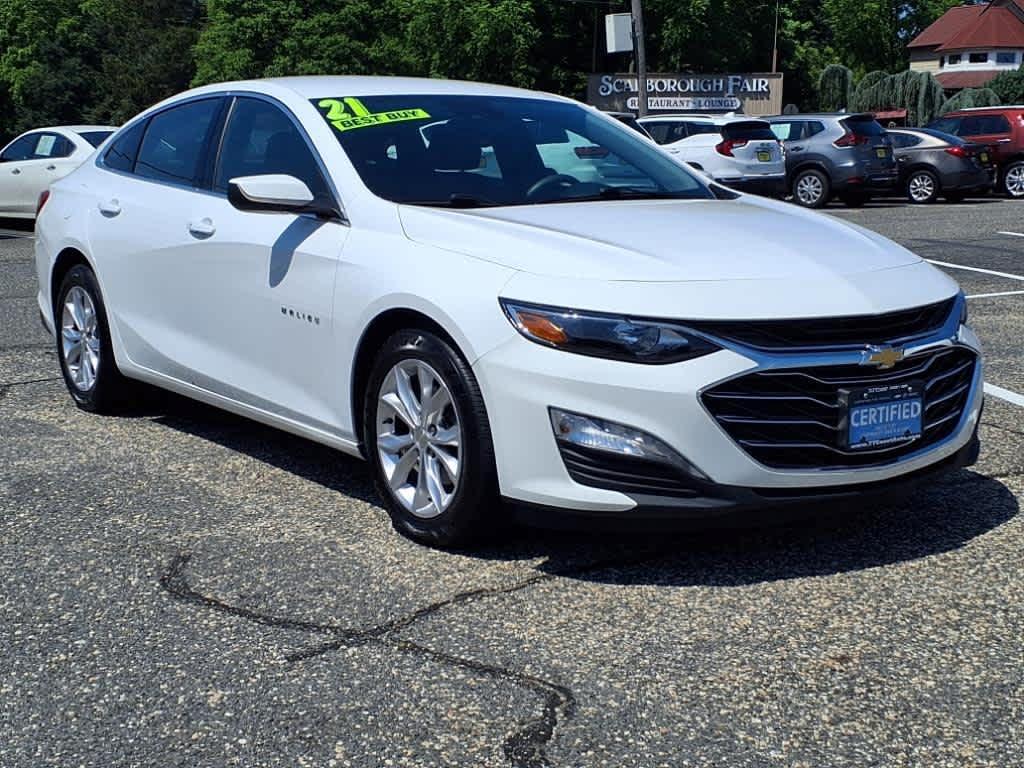 used 2021 Chevrolet Malibu car, priced at $18,935