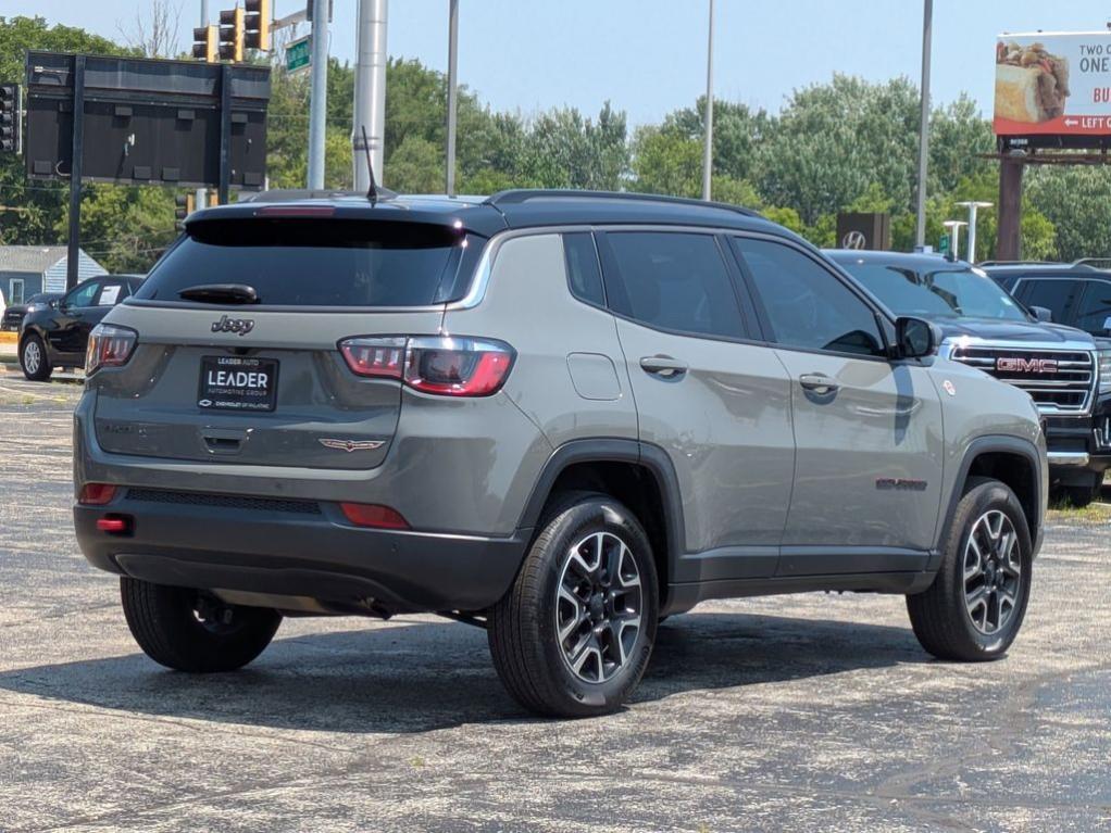 used 2021 Jeep Compass car, priced at $18,956