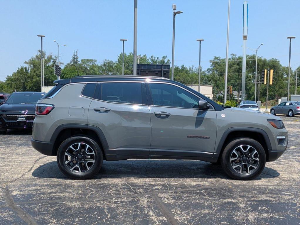 used 2021 Jeep Compass car, priced at $18,956