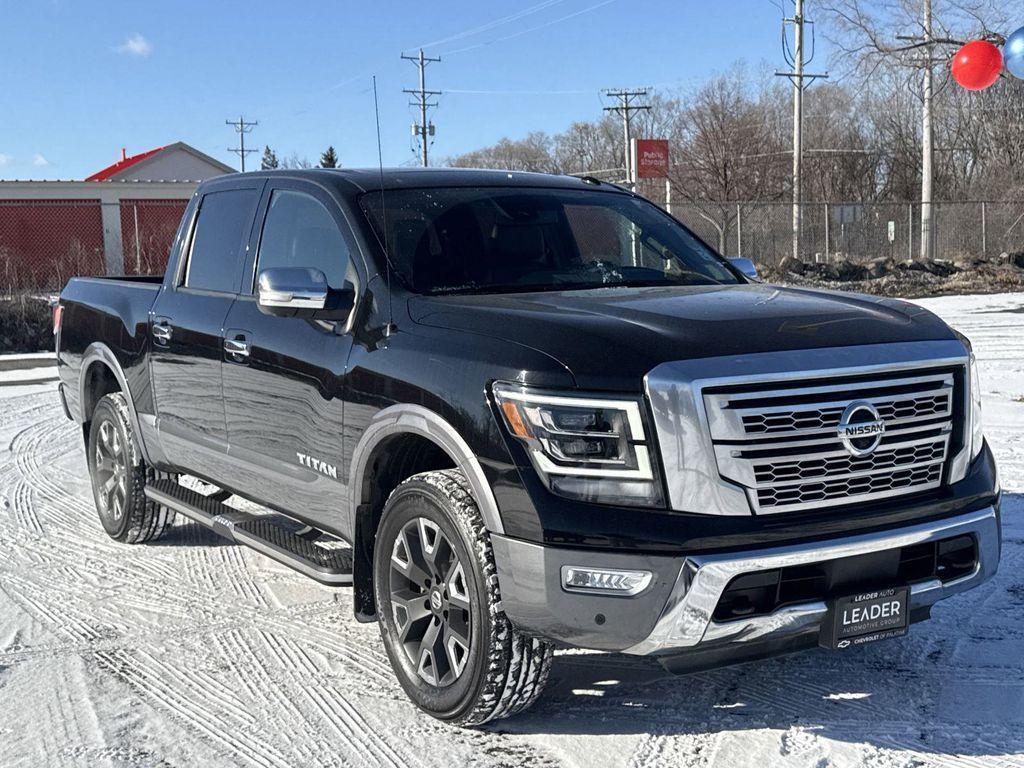 used 2021 Nissan Titan car, priced at $37,677