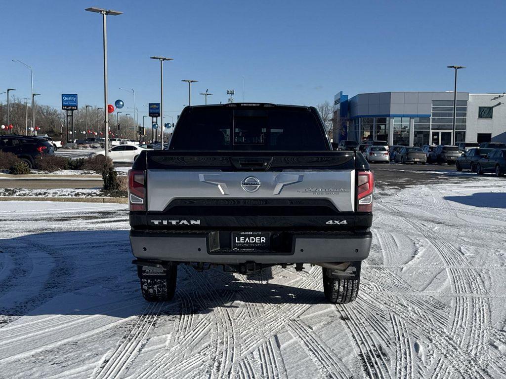 used 2021 Nissan Titan car, priced at $37,677