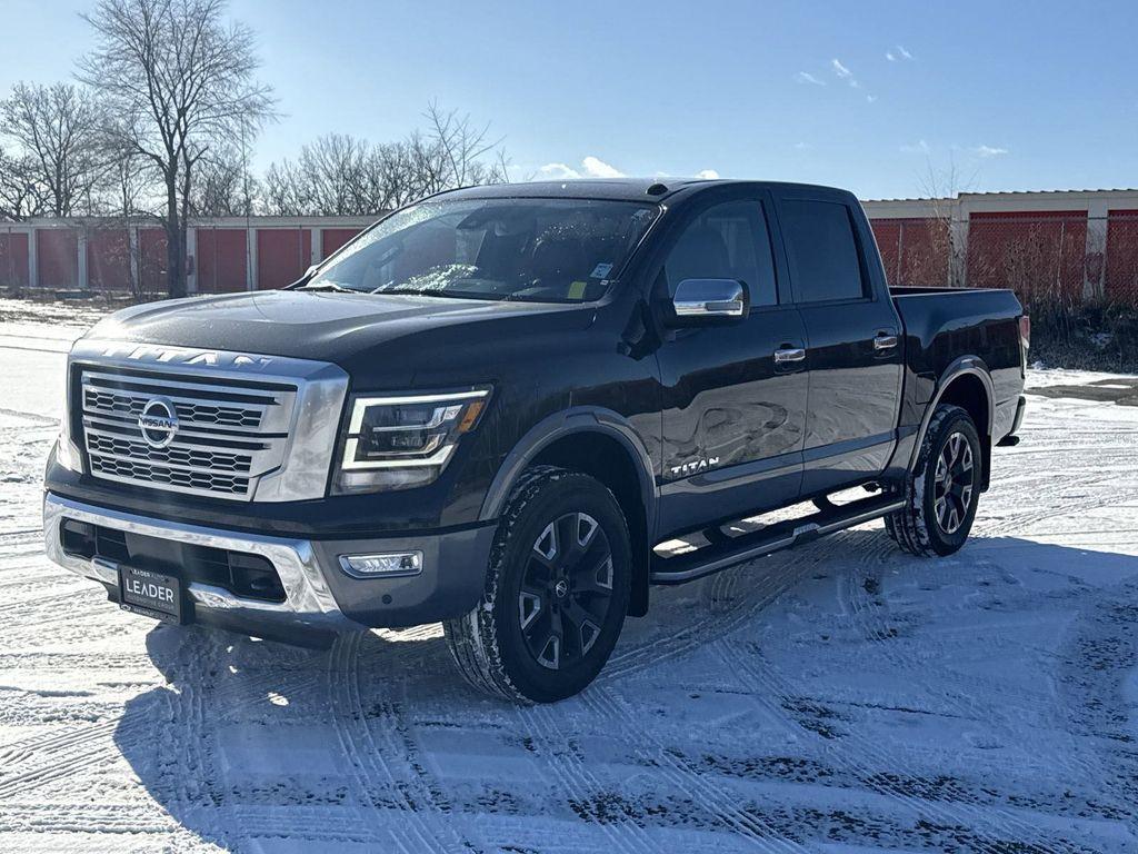 used 2021 Nissan Titan car, priced at $37,677