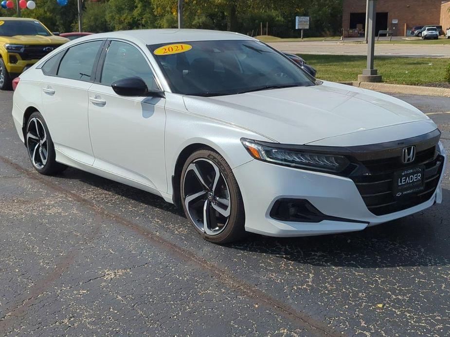 used 2021 Honda Accord car, priced at $23,048