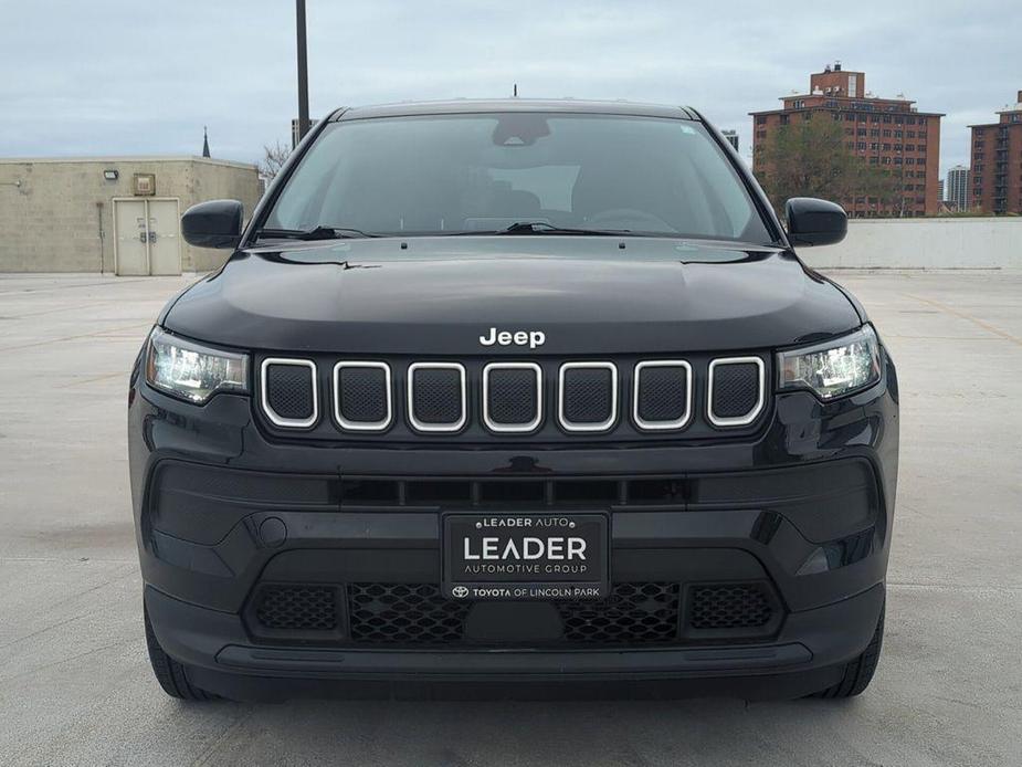 used 2022 Jeep Compass car, priced at $18,400