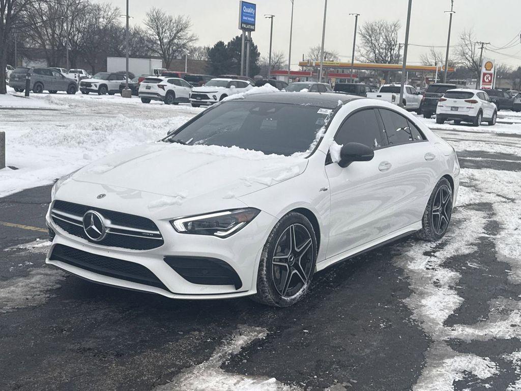 used 2021 Mercedes-Benz AMG CLA 35 car, priced at $36,168