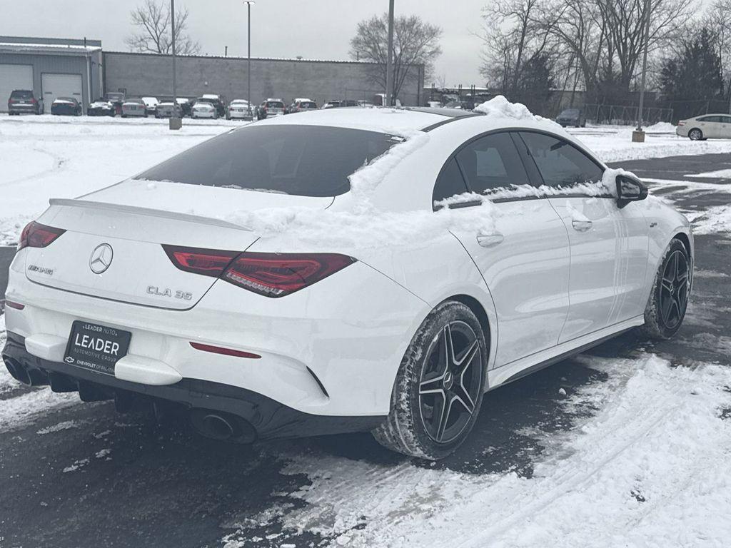 used 2021 Mercedes-Benz AMG CLA 35 car, priced at $36,168