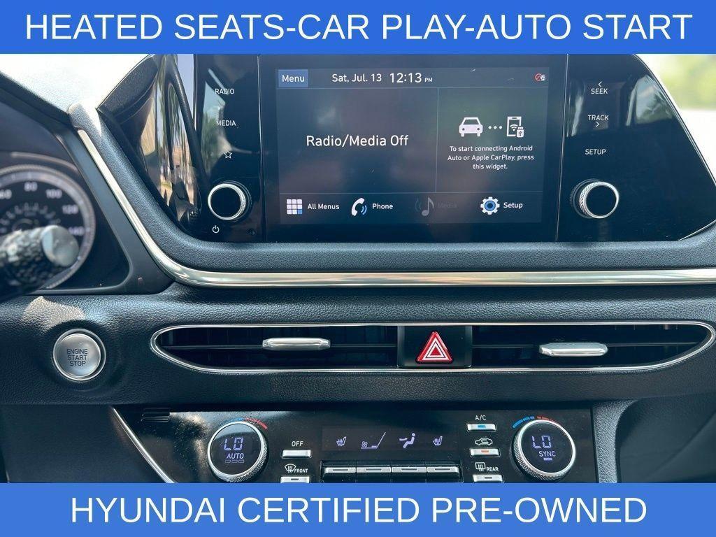 used 2021 Hyundai Sonata car, priced at $19,861