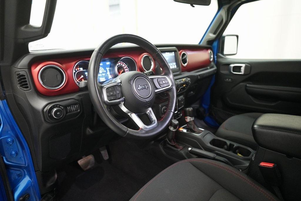 used 2021 Jeep Wrangler Unlimited car, priced at $30,498