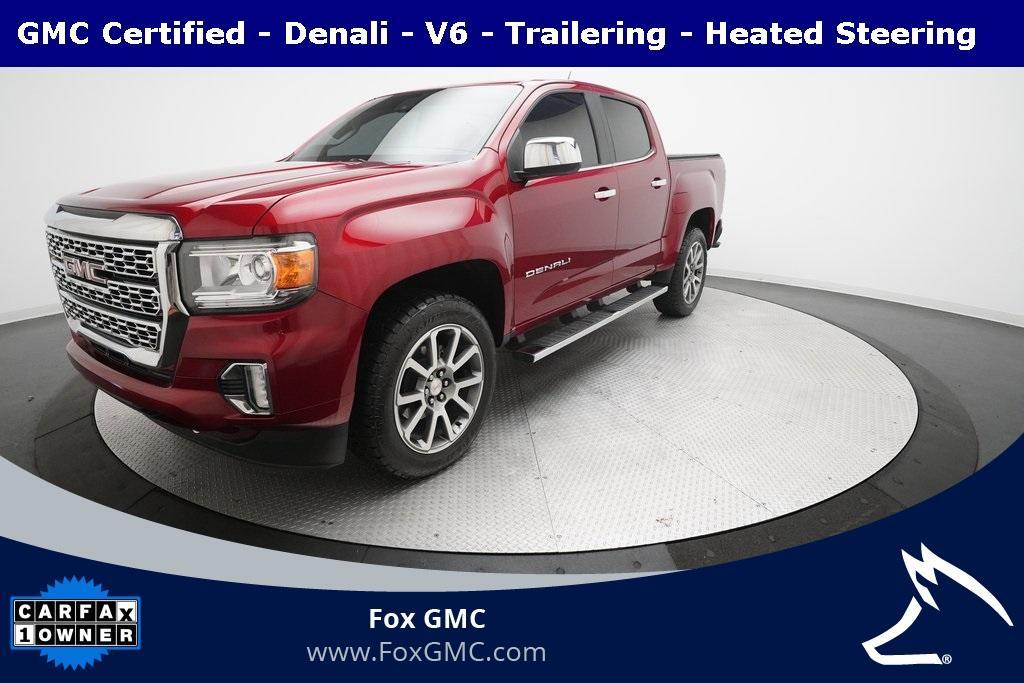 used 2022 GMC Canyon car, priced at $34,895