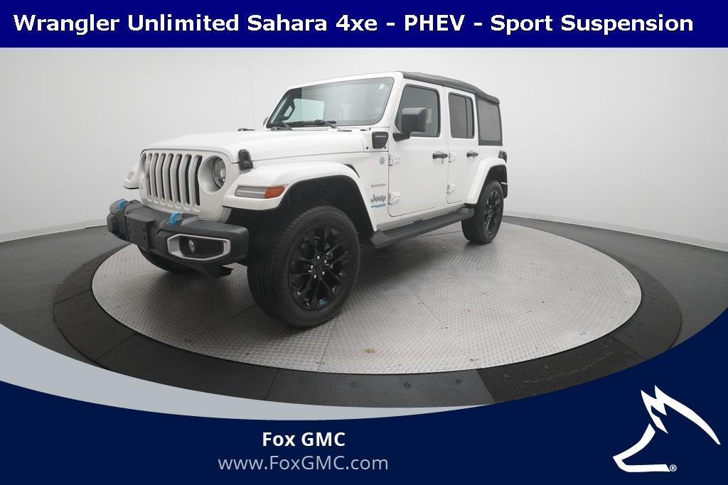 used 2022 Jeep Wrangler Unlimited 4xe car, priced at $32,210
