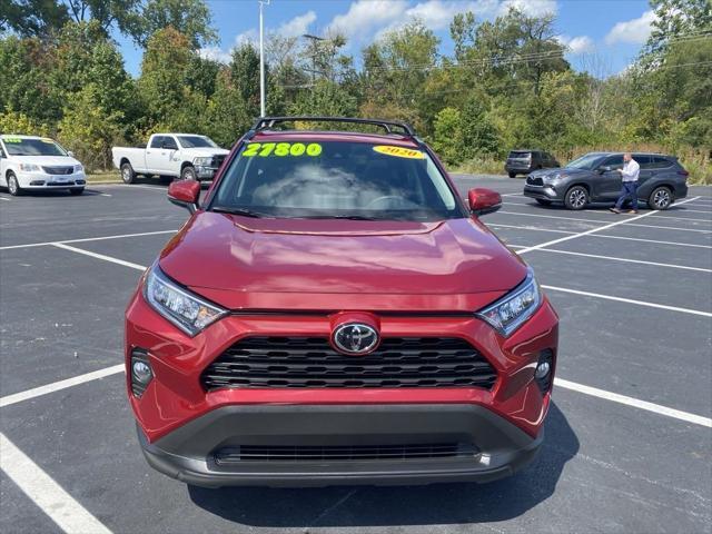 used 2020 Toyota RAV4 car, priced at $27,800