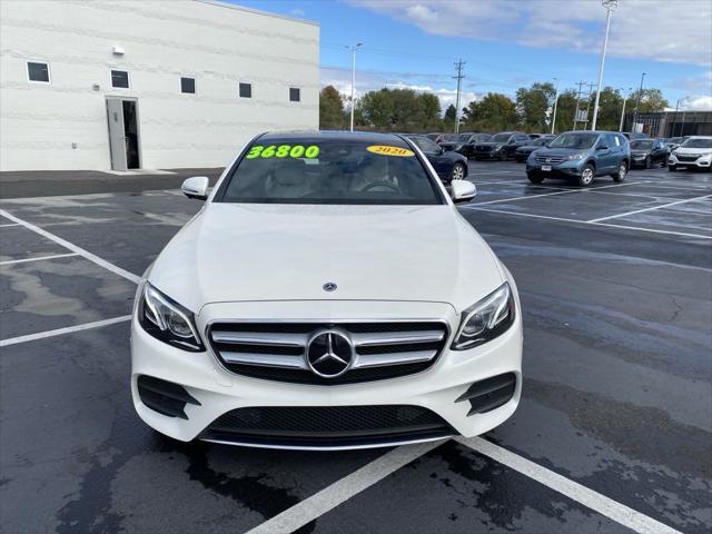 used 2020 Mercedes-Benz E-Class car, priced at $34,900