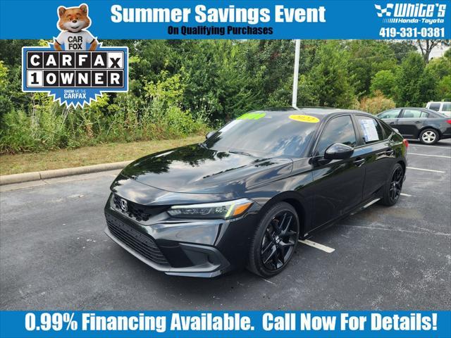 used 2022 Honda Civic Si car, priced at $28,800