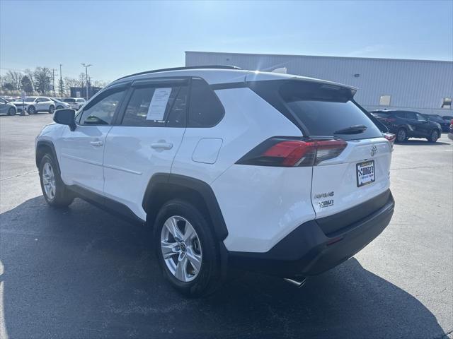 used 2021 Toyota RAV4 car, priced at $27,400