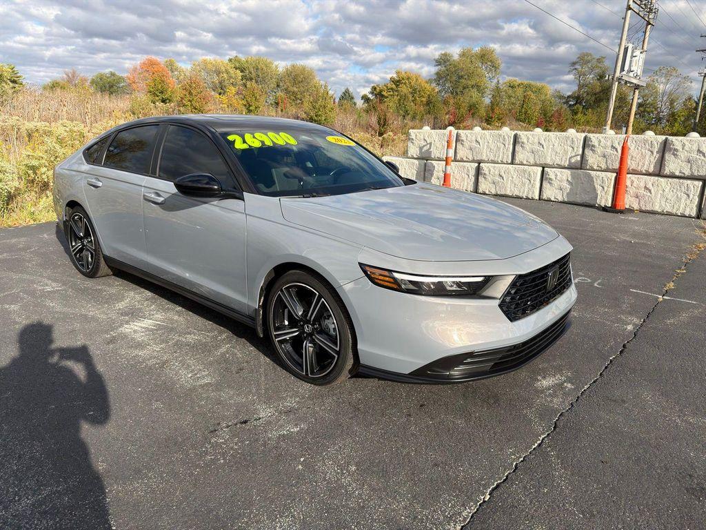 used 2023 Honda Accord Hybrid car, priced at $26,900