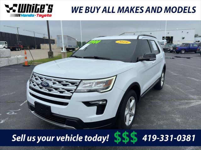 used 2018 Ford Explorer car, priced at $17,900