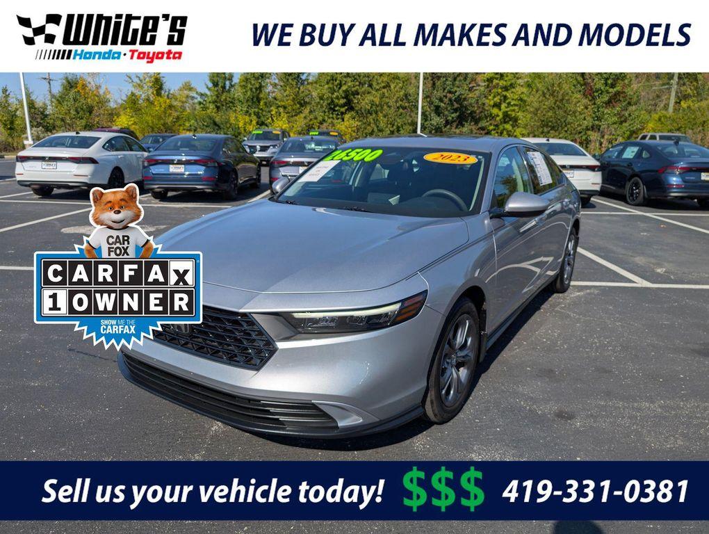 used 2023 Honda Accord car, priced at $26,500