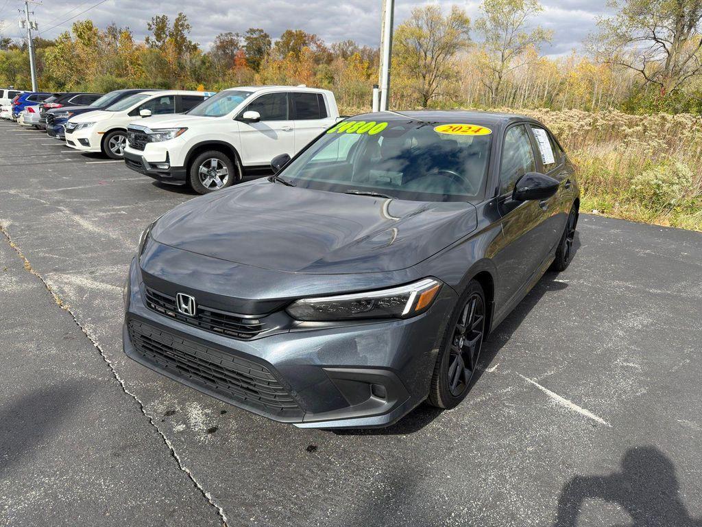 used 2024 Honda Civic car, priced at $24,800
