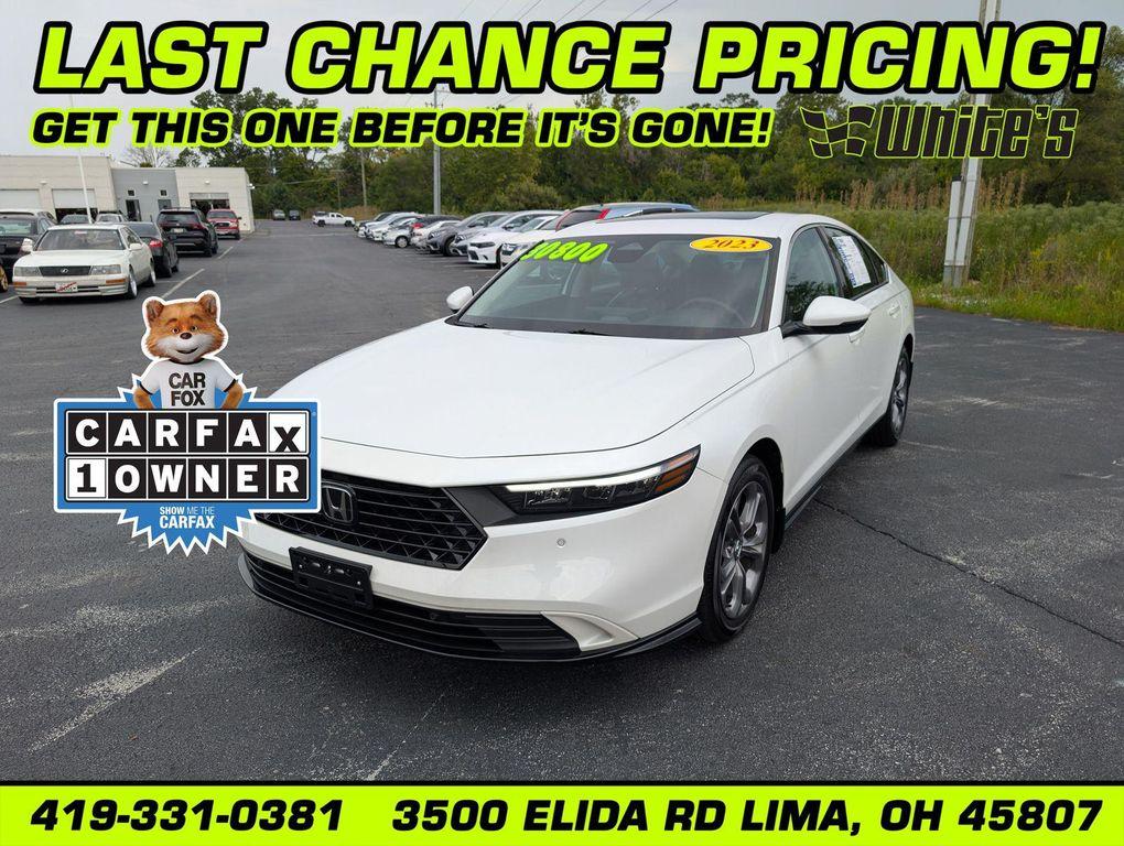 used 2023 Honda Accord Hybrid car, priced at $28,800