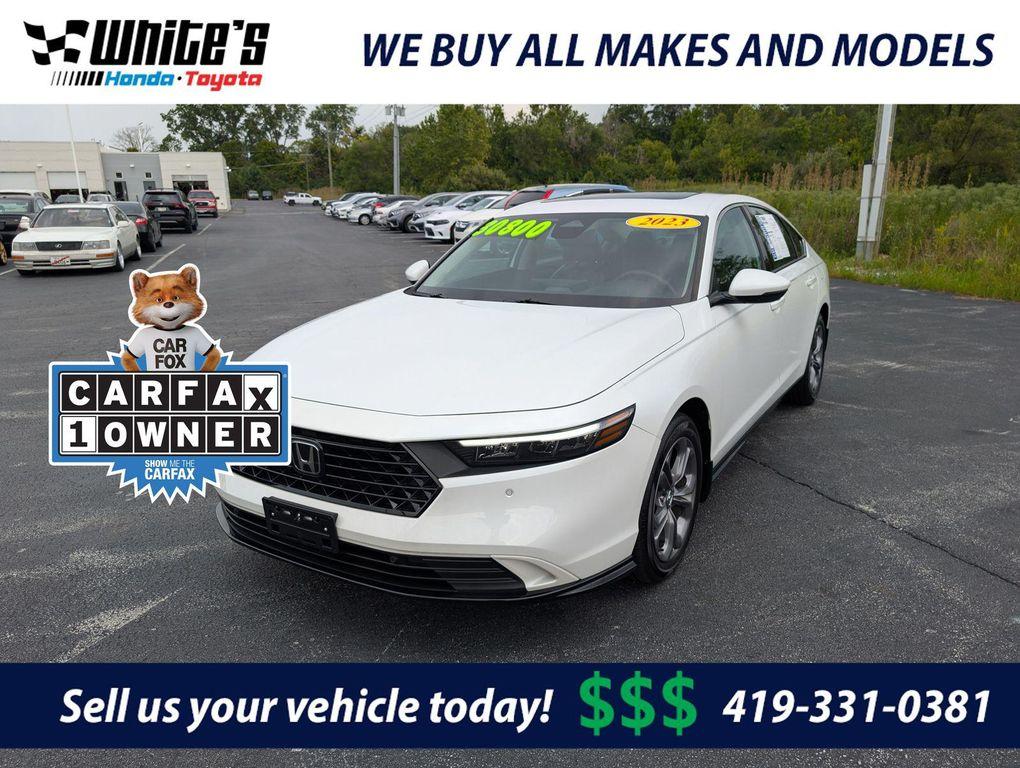 used 2023 Honda Accord Hybrid car, priced at $30,800
