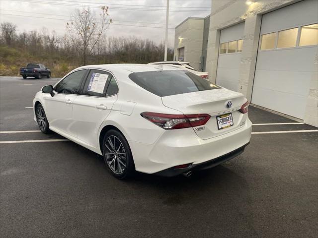 used 2021 Toyota Camry Hybrid car, priced at $27,900