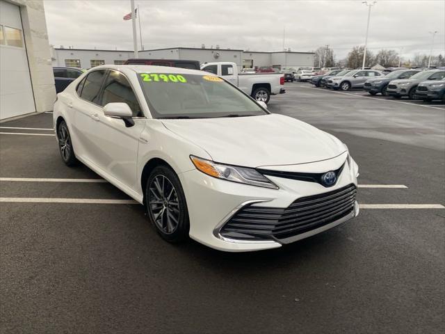 used 2021 Toyota Camry Hybrid car, priced at $27,900