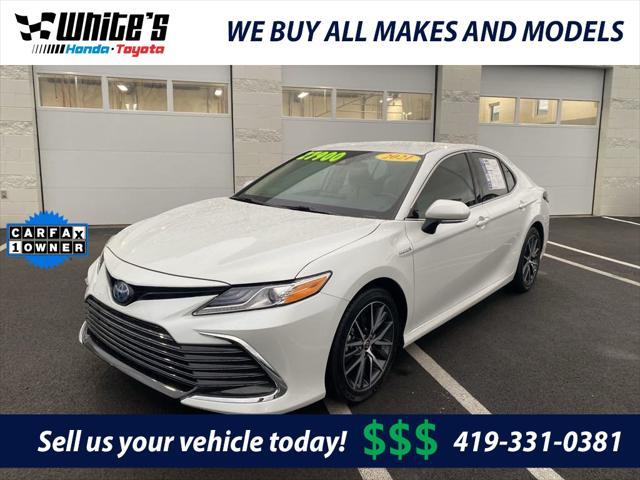 used 2021 Toyota Camry Hybrid car, priced at $27,900