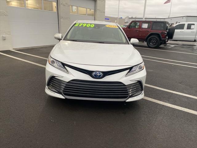 used 2021 Toyota Camry Hybrid car, priced at $27,900