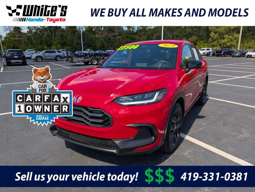 used 2023 Honda HR-V car, priced at $27,500