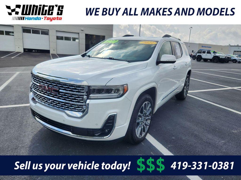 used 2021 GMC Acadia car, priced at $31,900