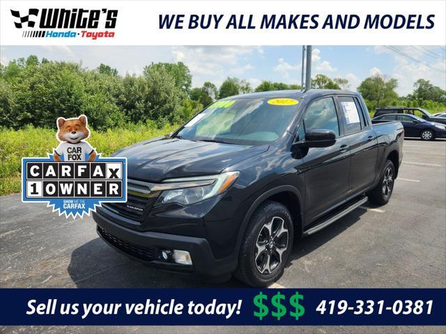 used 2017 Honda Ridgeline car, priced at $15,900
