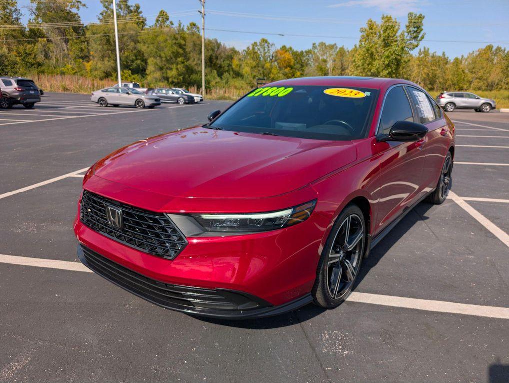 used 2023 Honda Accord Hybrid car, priced at $27,800